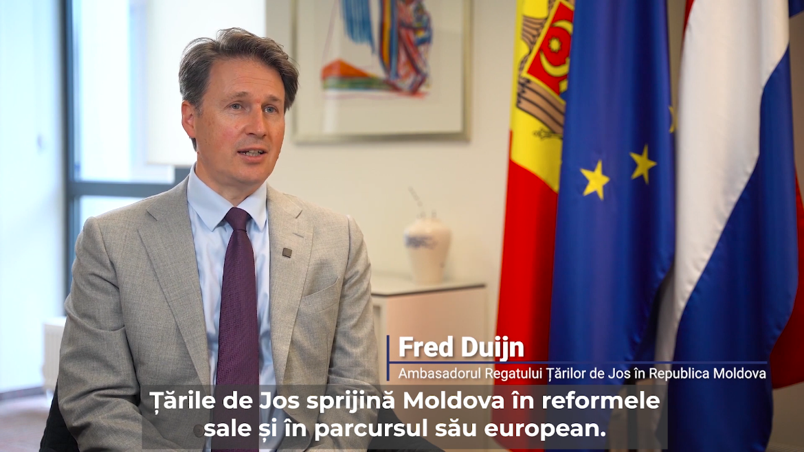 Ambasadorul Regatului Țărilor de Jos în Republica Moldova - Fred Dujin